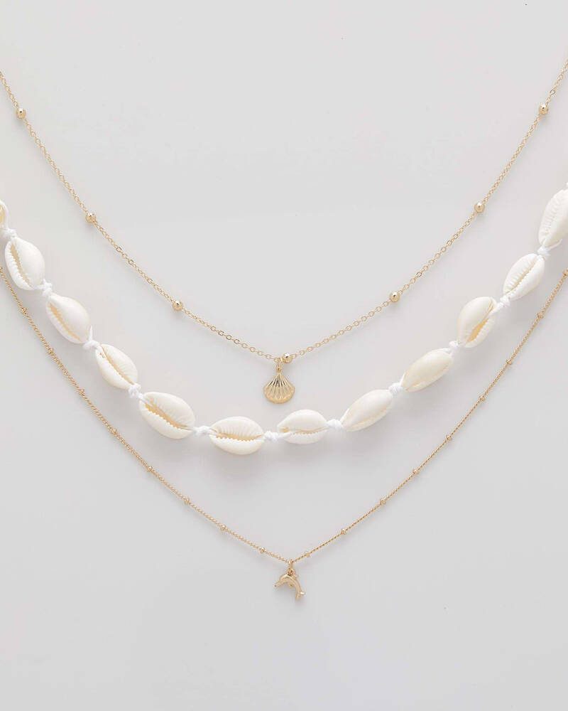 Karyn In LA Dolphin Necklace Pack for Womens