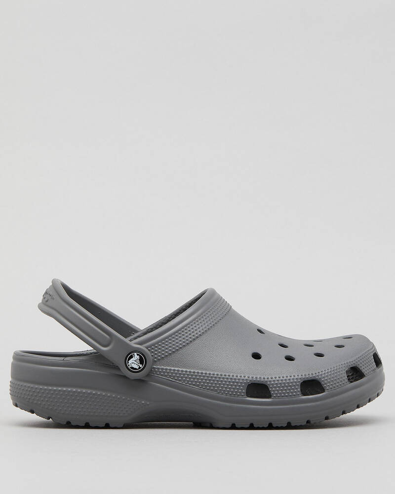 Shop Crocs Classic Clogs In Slate Grey - Fast Shipping & Easy Returns ...