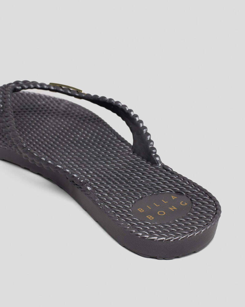 Billabong Kick Back Metallic Thongs for Womens