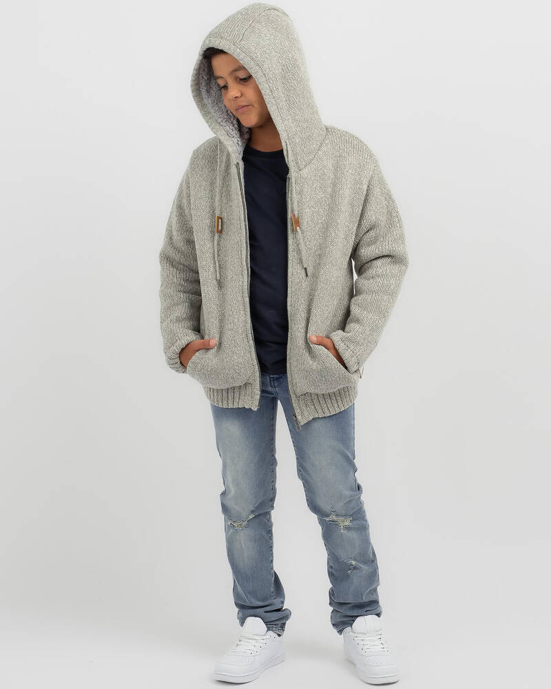Skylark Boys' Boundary Knit Hoodie for Mens