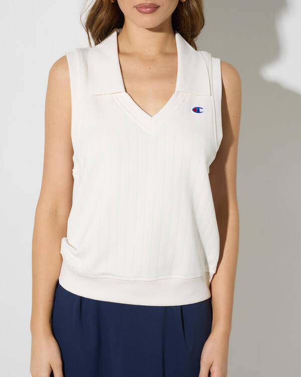 Champion Club Polo Vest for Womens