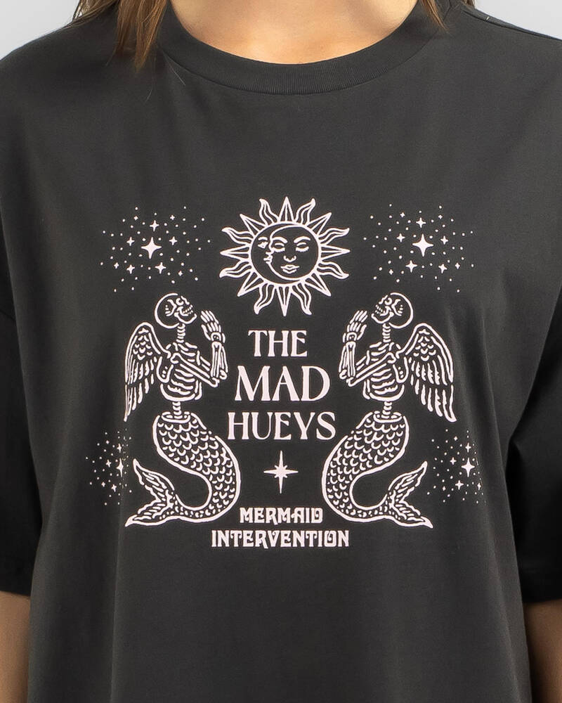 The Mad Hueys Mermaid Intervention T-Shirt Dress for Womens