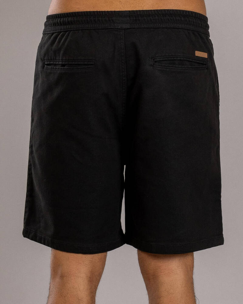 Lucid Division Elastic Waist Shorts for Mens