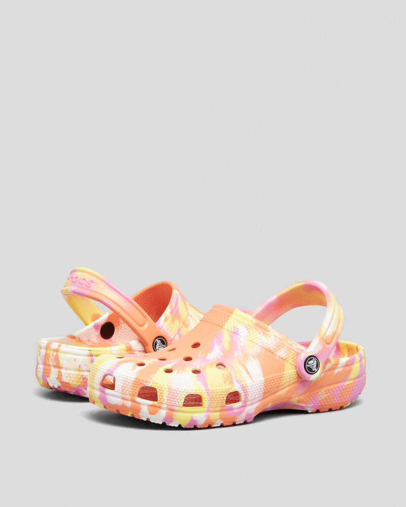 Crocs Classic Marbled Clogs for Unisex