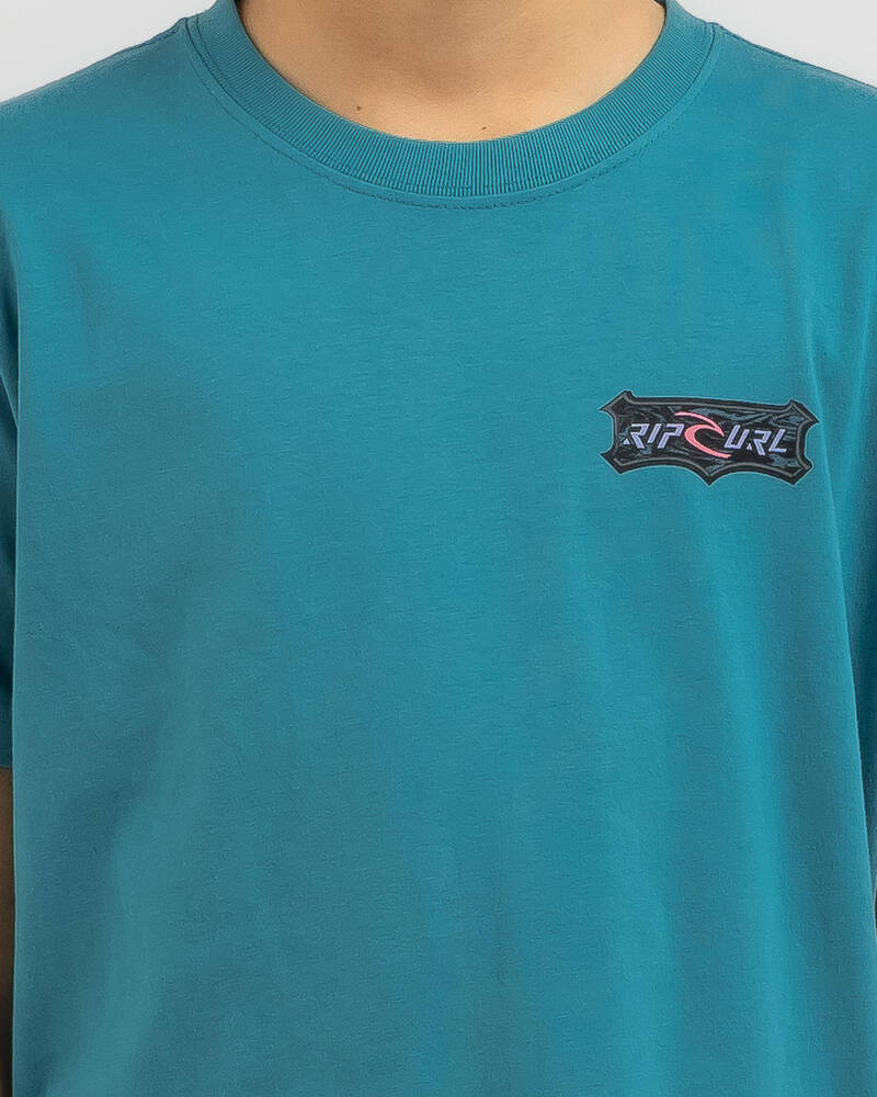 Rip Curl Boys' Fader Shield T-Shirt for Mens