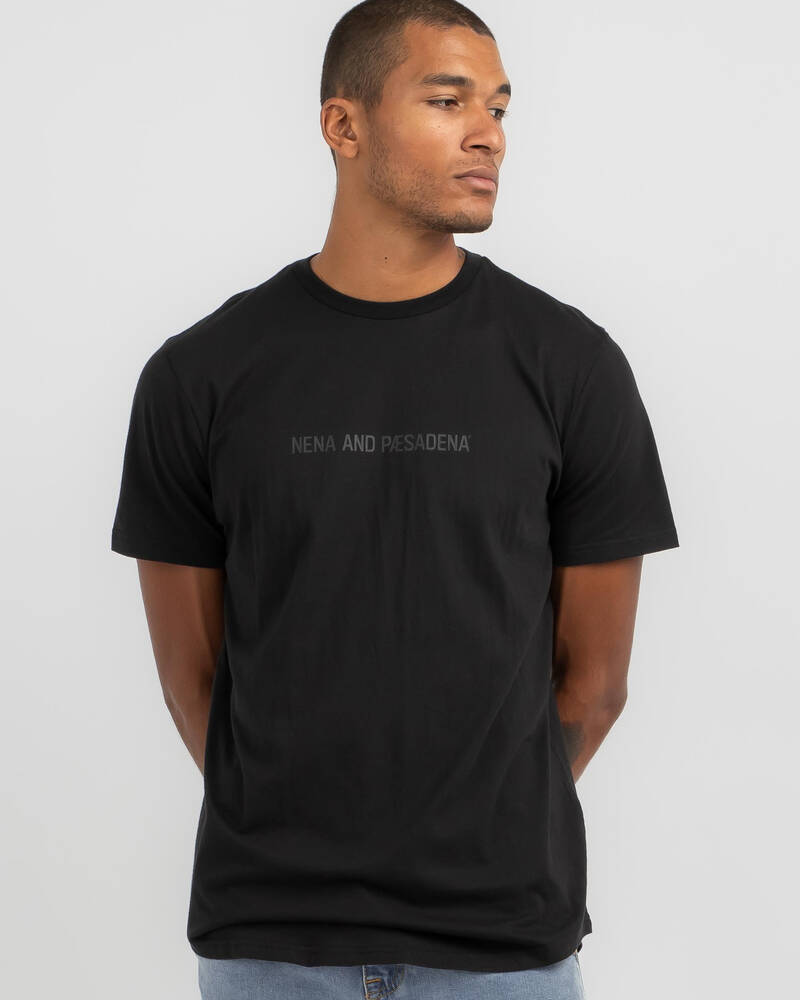 Nena & Pasadena Friction Dual Curved T-Shirt for Mens