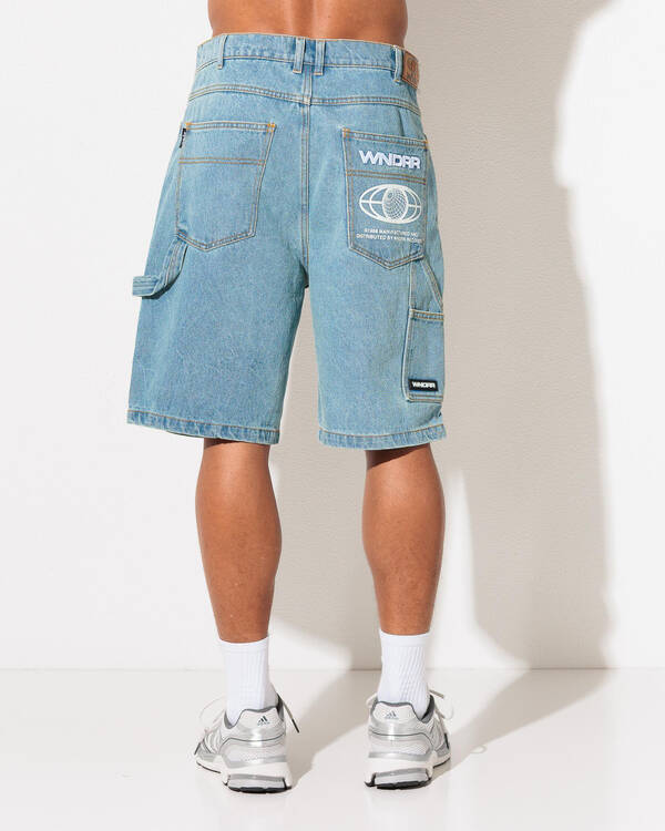Wndrr Booster Denim Shorts for Mens
