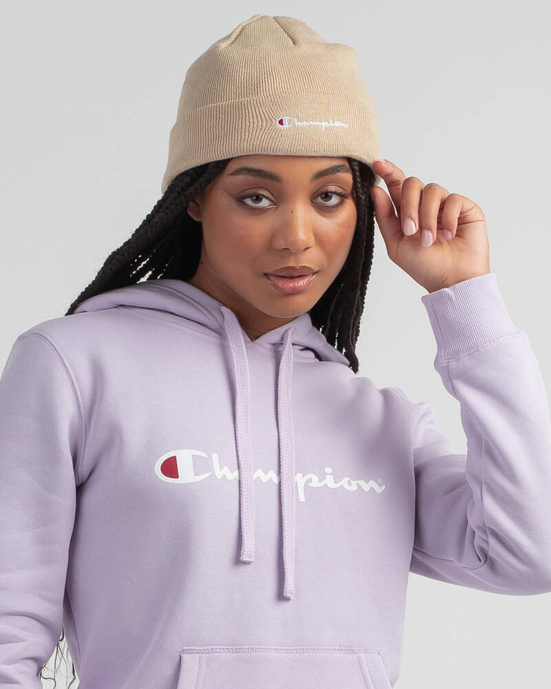 Champion Logo Beanie for Womens
