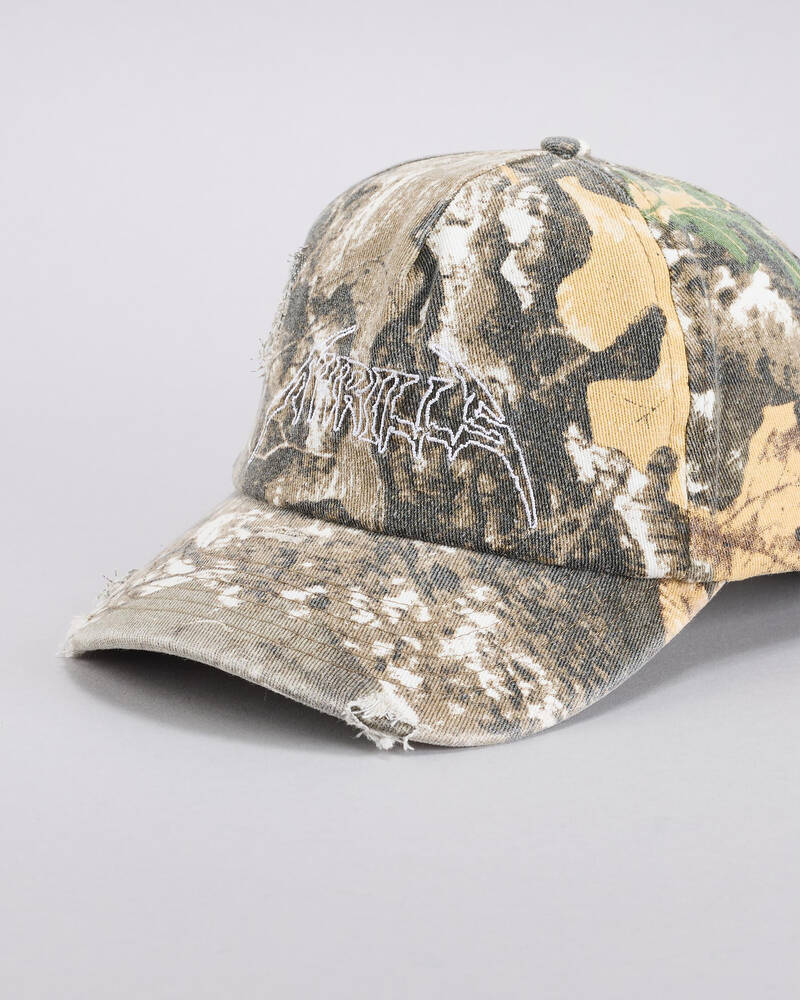 Thrills 5 Panel Real Tree Cap for Mens