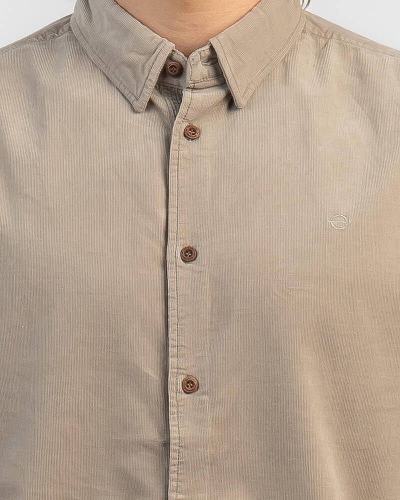 Skylark Corded Long Sleeve Shirt for Mens