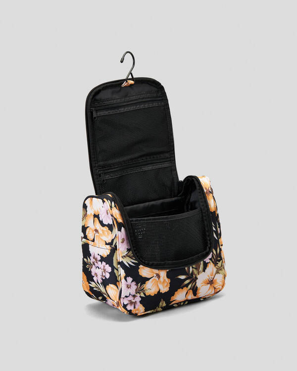Billabong Calypso Travel Beauty Makeup Case for Womens