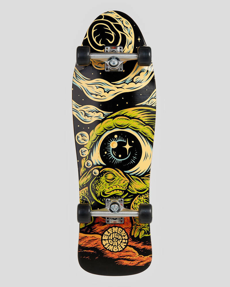 Element Timber High Dry Turtle 8.75" Complete Skateboard for Unisex