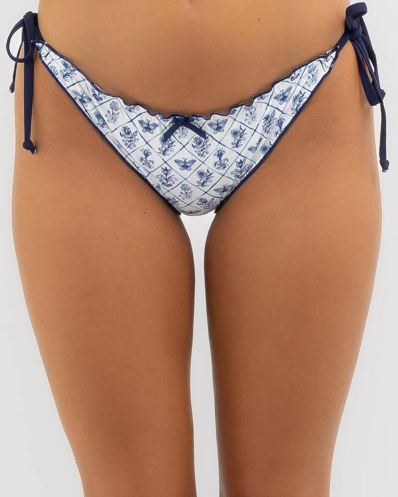Kaiami Dream Tie Side Bikini Bottom for Womens