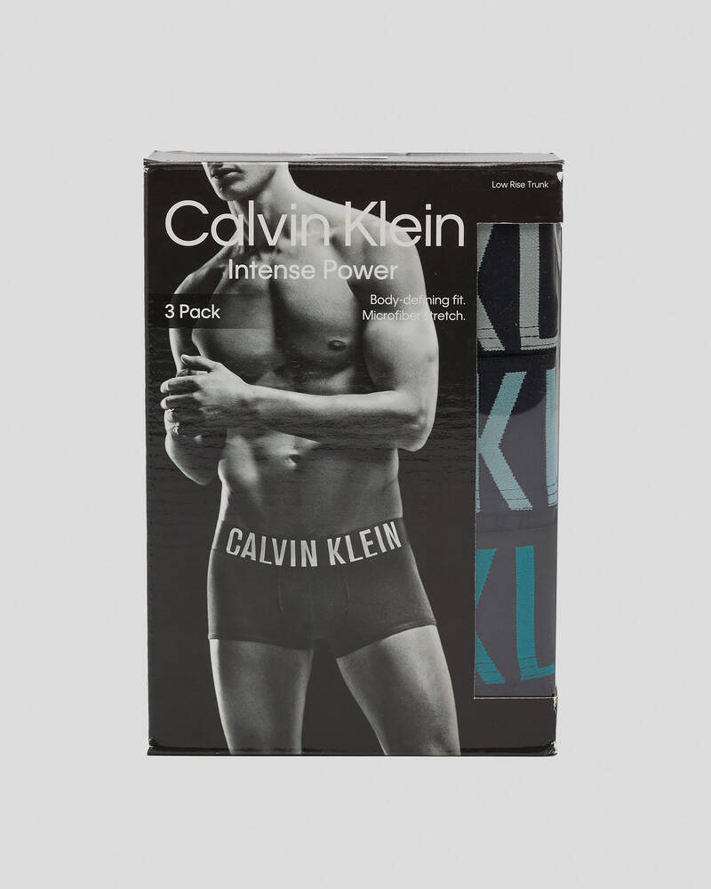 Calvin Klein Intense Power Micro Low Rise Trunks 3 Pack for Mens