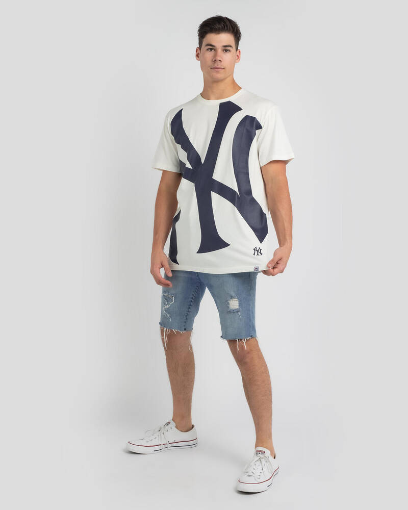 Majestic Big Face MLB Logo T-Shirt for Mens