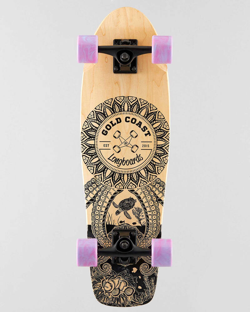 Gold Coast Longboards Wanderlust 28" Cruiser Skateboard for Womens