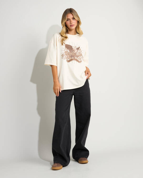 Thrills Ruined Paradise Oversized T-Shirt for Womens