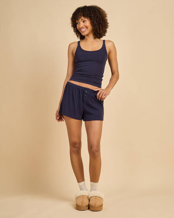 Malibu Lounge Kissing Booth Boxer Shorts for Womens