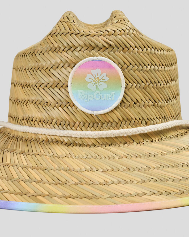 Rip Curl Girls' Mixed Straw Sun Hat for Unisex