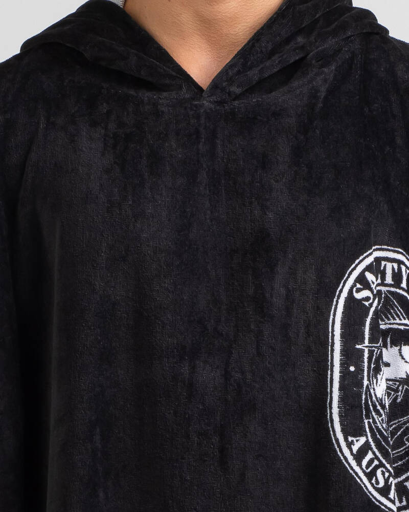 Salty Life Cheers Hooded Towel for Mens