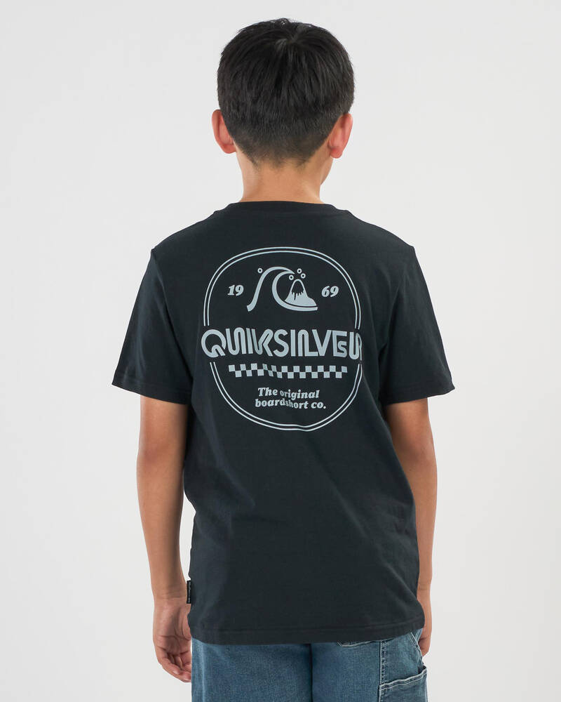 Quiksilver Boys' Original Stamp T-Shirt for Mens