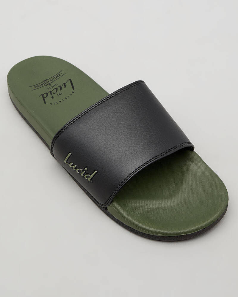 Lucid Wedge Slides for Mens