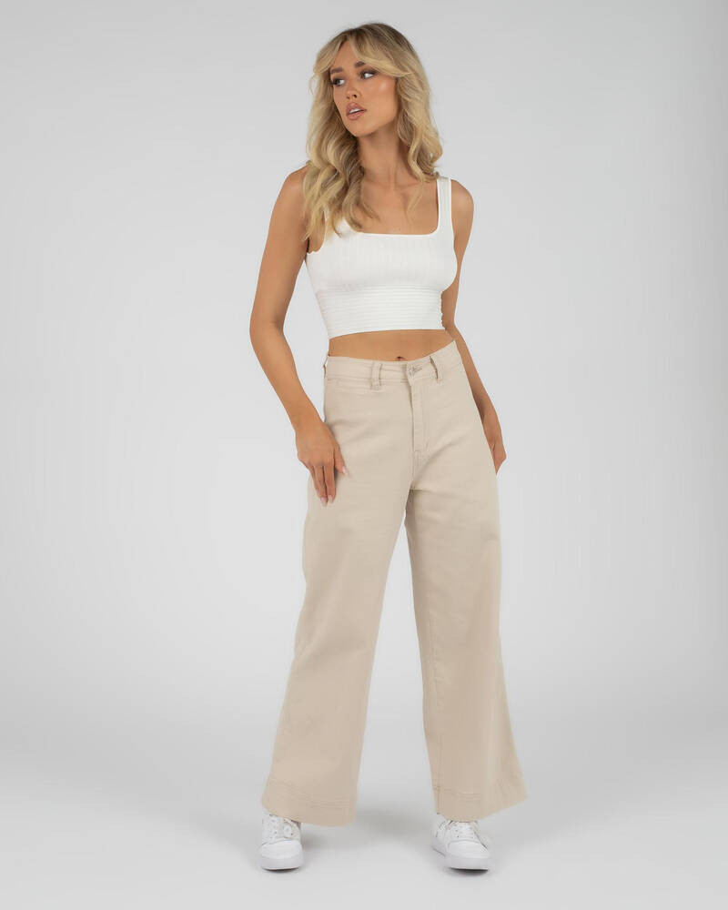 Ava And Ever Got You Knit Top for Womens