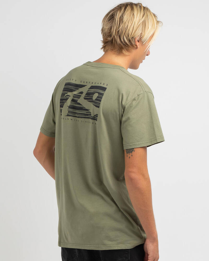 Rusty R Dot T-Shirt for Mens