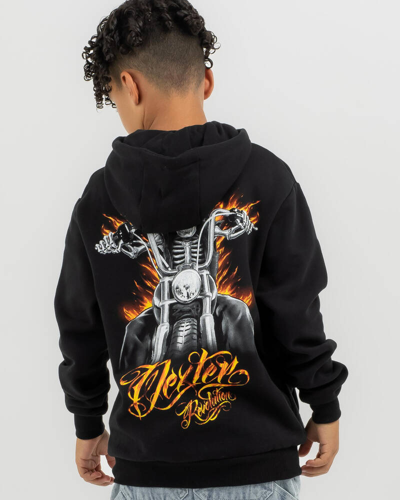Dexter Boys' Fire Rider Hoodie for Mens