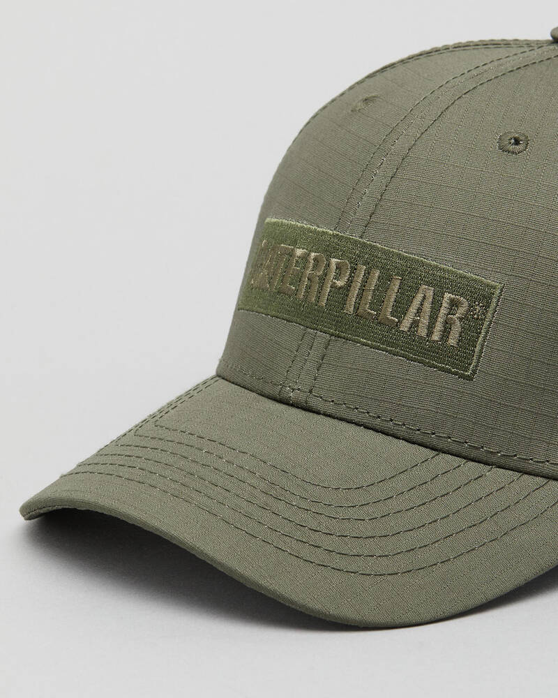 Cat Foundation Caterpillar Rectangle Cap for Mens