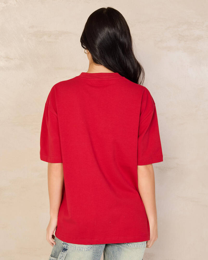 Rusty Essentials Oversized T-Shirt for Womens