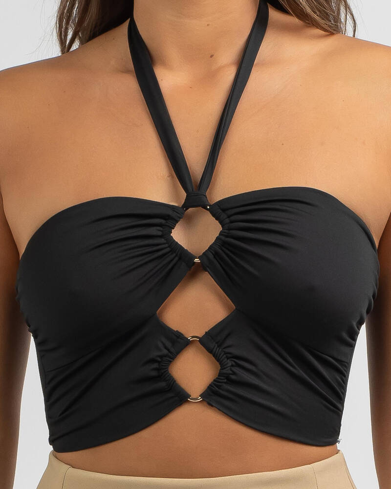 Alice Elle Hold Me Tight Halter Top for Womens