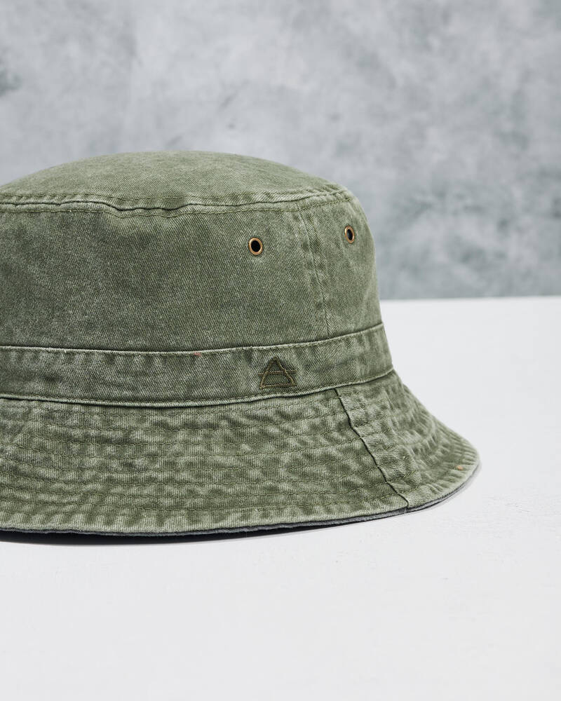 Lucid Century Reversible Bucket Hat for Mens