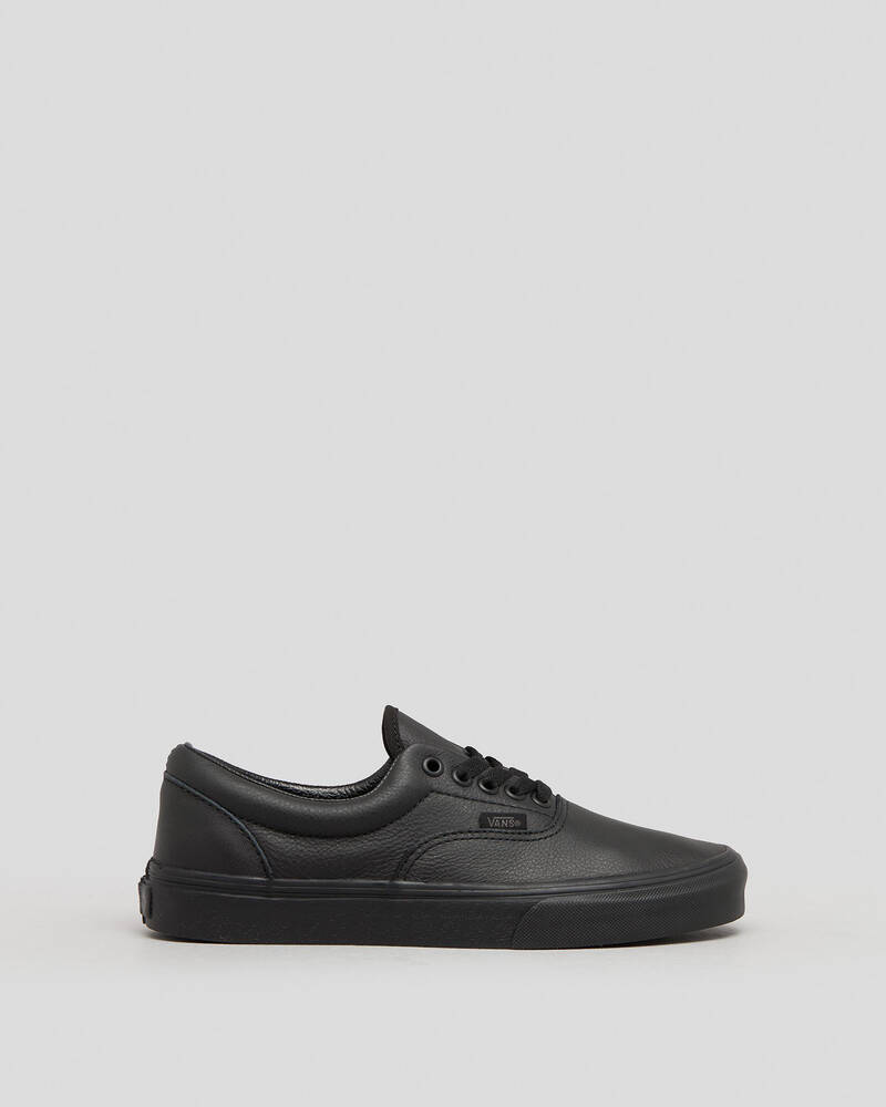 Vans Womens Era Leather Shoes for Womens