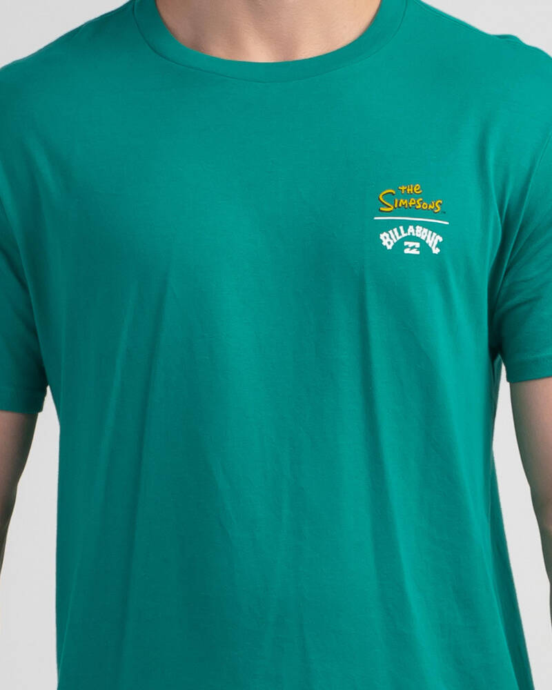 Billabong Simpsons Family Arch T-Shirt for Mens