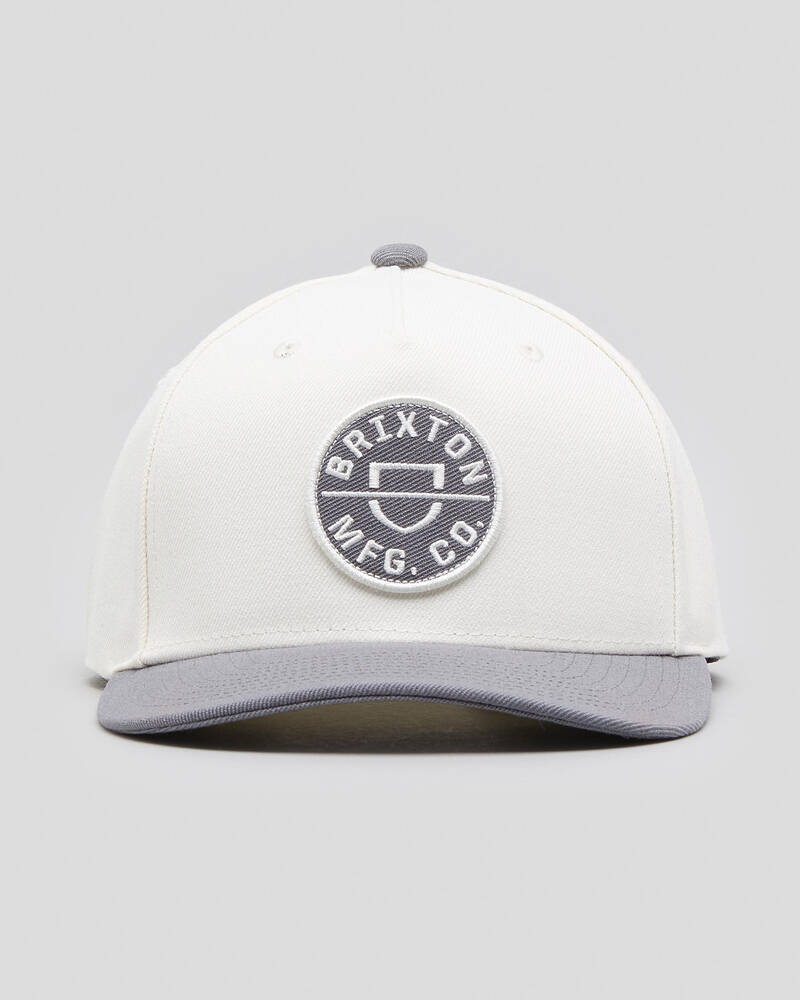 Brixton Crest C MP Snapback Cap for Mens image number null