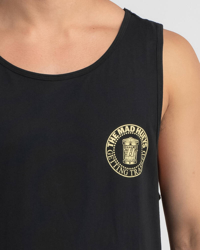 The Mad Hueys Trashed Singlet for Mens
