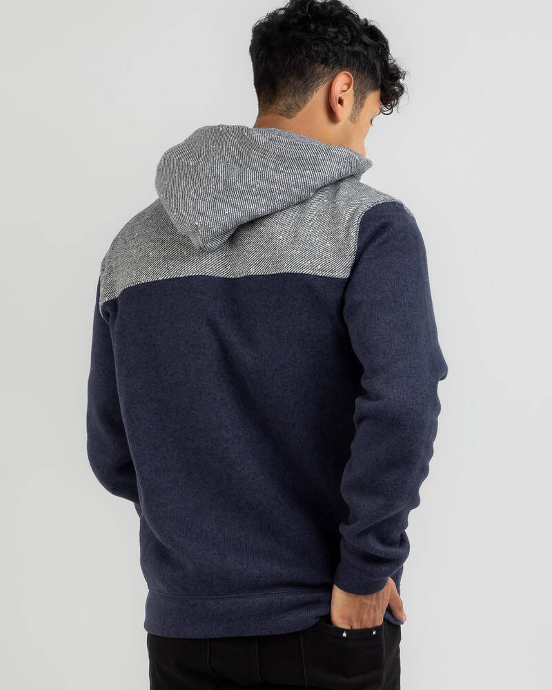 Quiksilver Keller Block Zip Hoodie for Mens