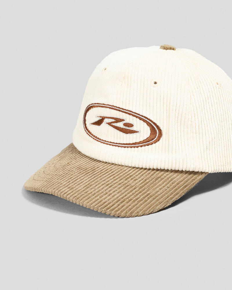 Rusty Orbit Cord Six Panel Cap for Mens