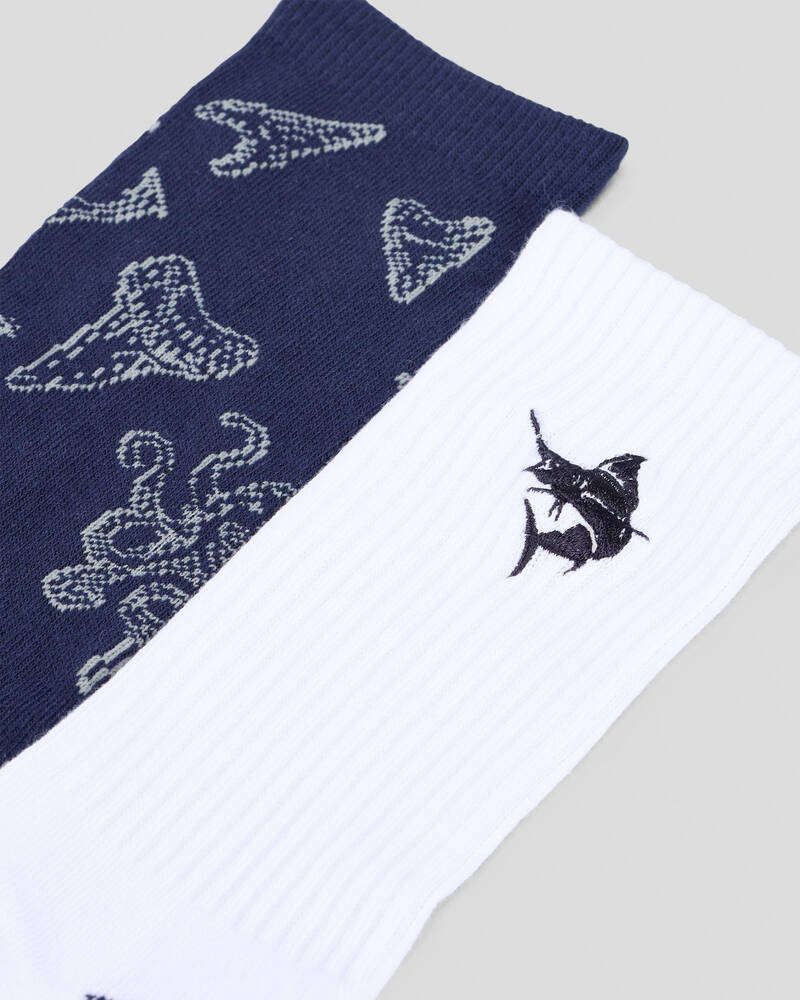 Salty Life Paradise Socks 2 Pack for Mens