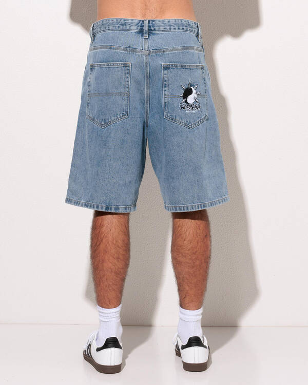 Worship Supplies Spiker Big Dawg Jean Shorts for Mens