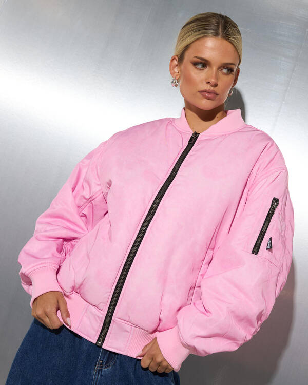 Stussy Stock Bomber Jacket for Womens