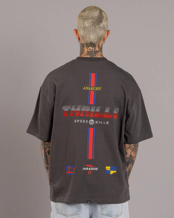 Thrills Anarchy In Paradise Box Fit T-Shirt for Mens