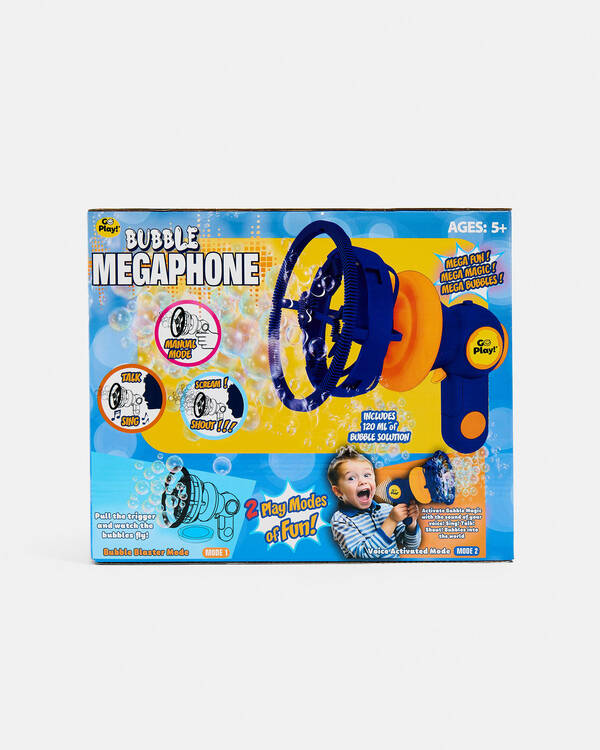 Go Play! Bubble Megaphone for Unisex