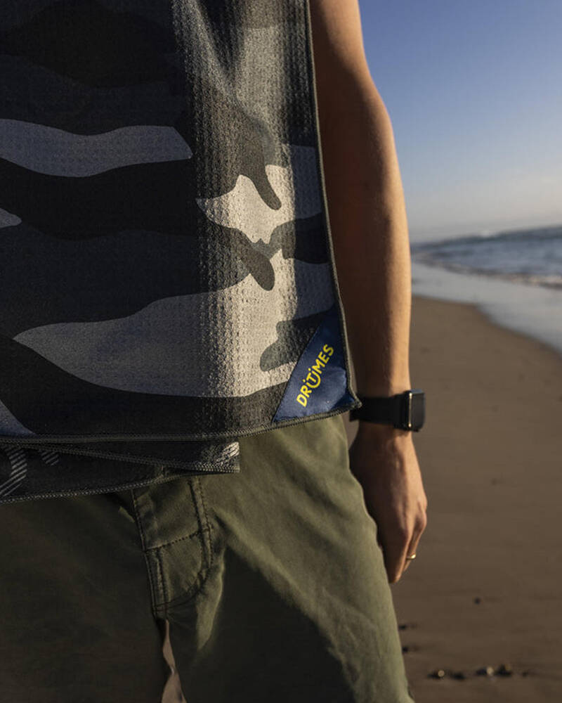 DRITIMES Camo Beach Towel for Mens