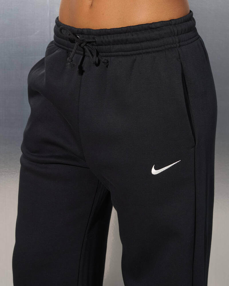 Nike Phoenix High Waisted Wide Leg Track Pants for Womens