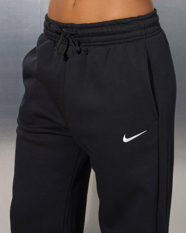 Nike Phoenix High Waisted Wide Leg Track Pants for Womens
