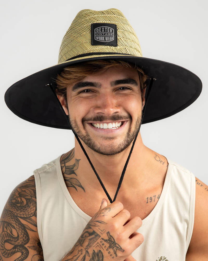 Dexter Stealth Straw Hat for Mens