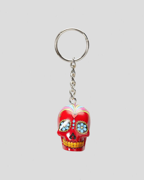 Candy Skull Keyring