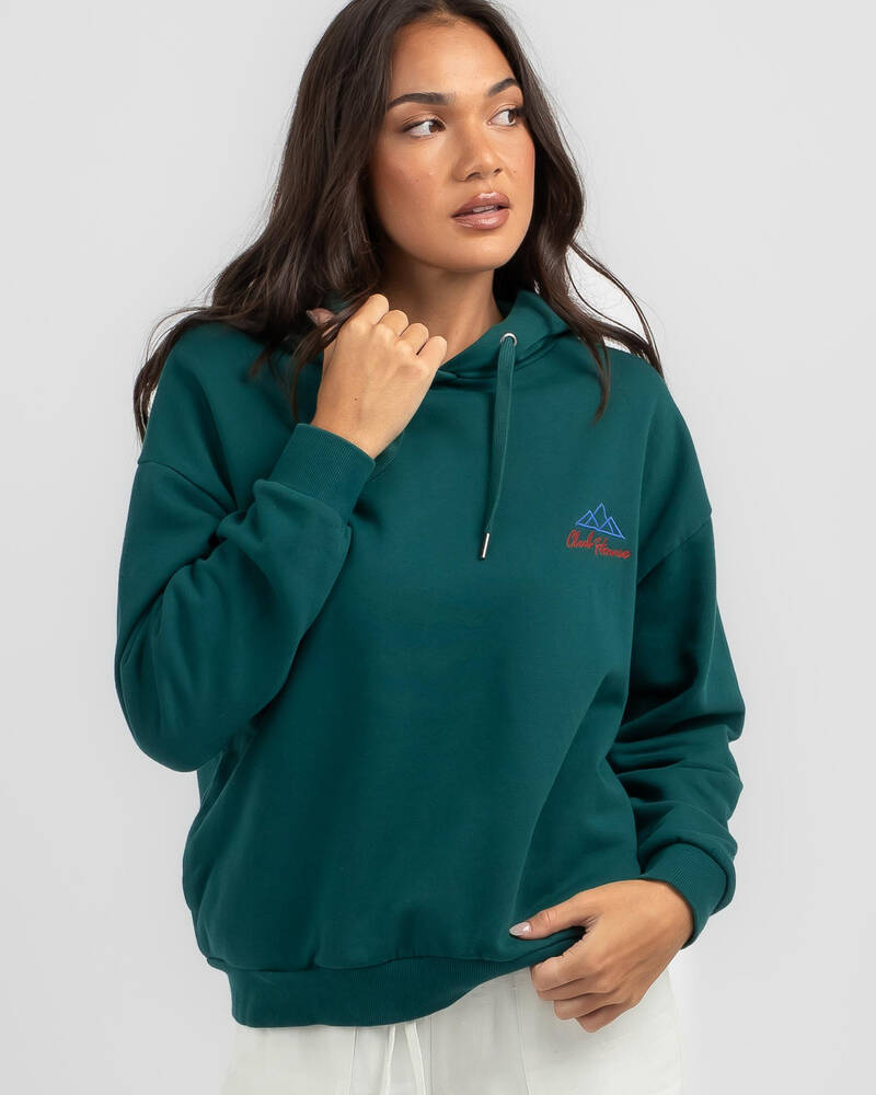 Rusty Athletic Relaxed Hoodie for Womens